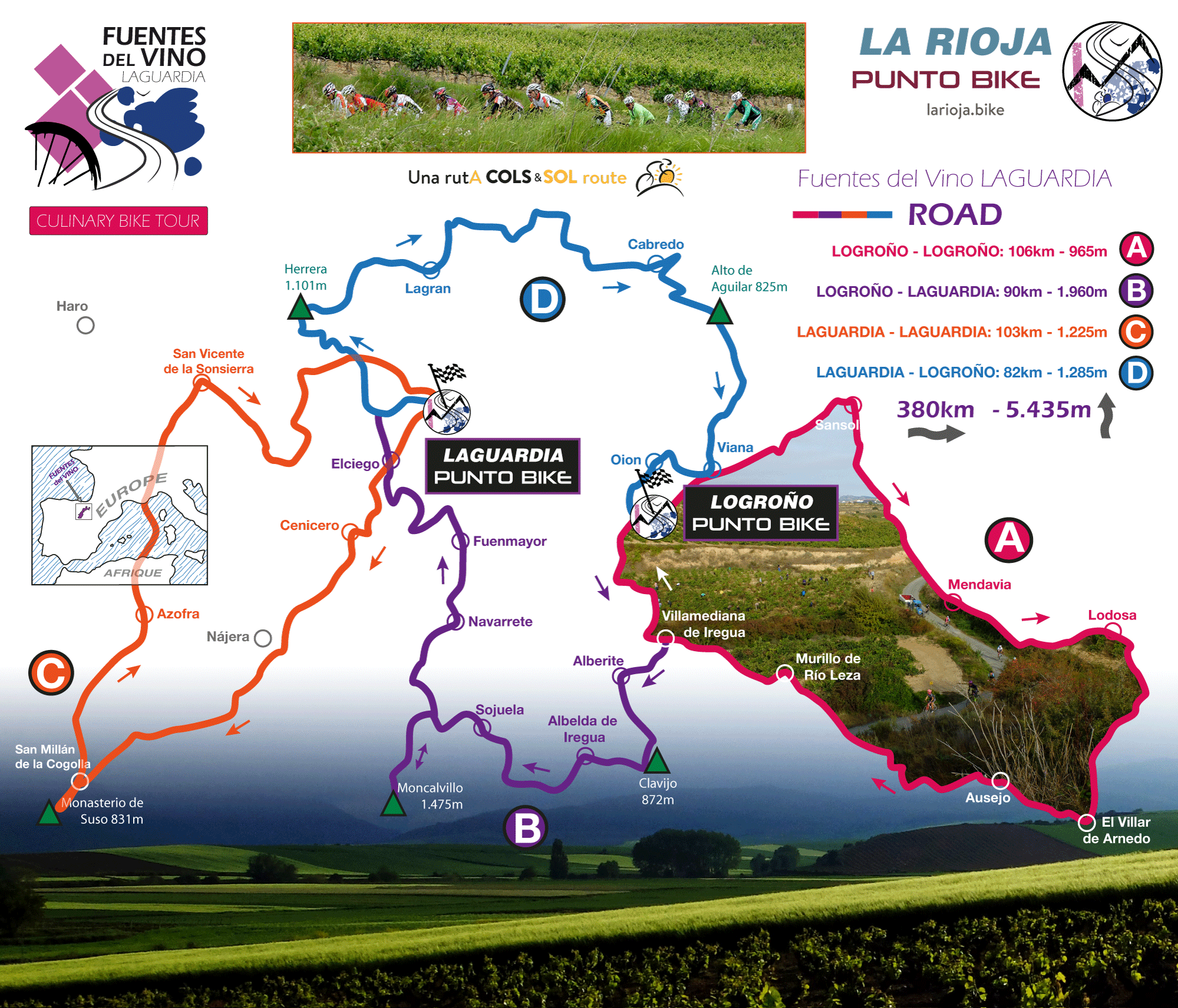 Carte Fuentes-del-Vino-Rioja