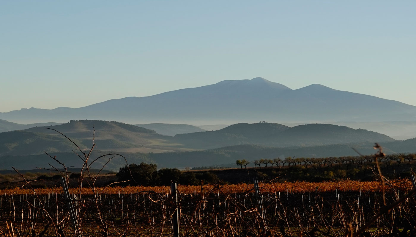 Moncayo mountain seen from Sierra de Yerga