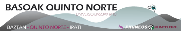Logo Basoak Quinto-Norte MTB