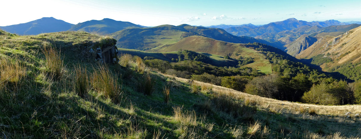 Bunker de la Linea P en Mendiaundi