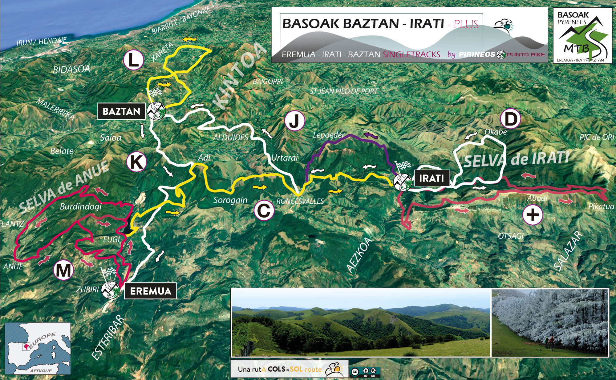 Mapa-MTB-Baztan-Irati-PLUS