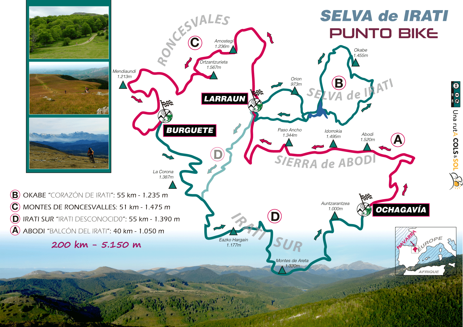 Map-Selva-de-Irati-BTT-Pirineos-PUNTO-BIKE
